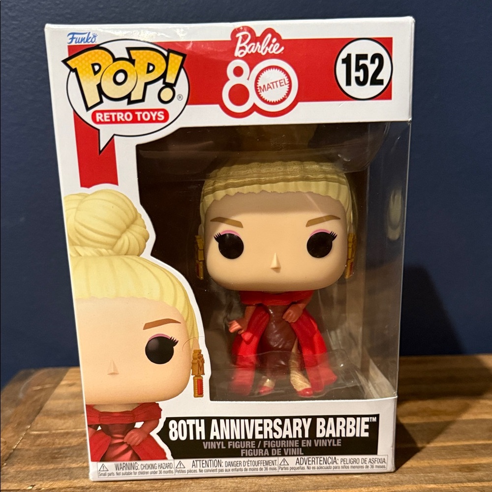 Funko Pop #152 Barbie 80th Anniversary